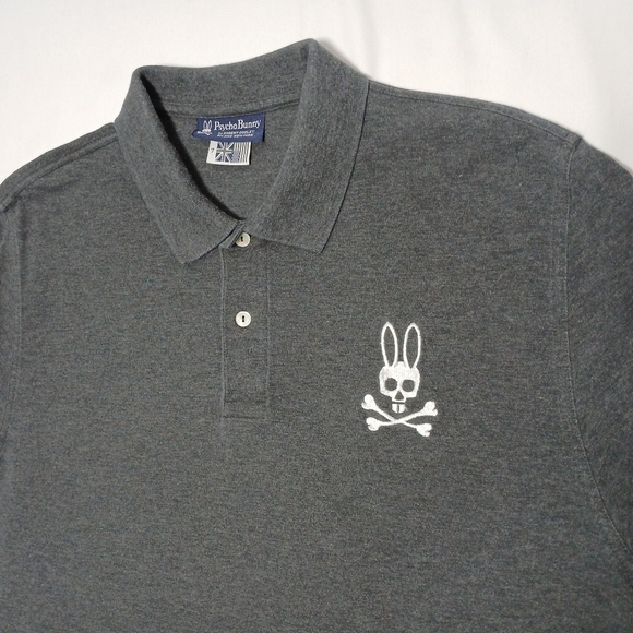 Psyco Bunny Pima Cotton Short Sleeve Polo. Size XL(7) - Picture 7 of 8
